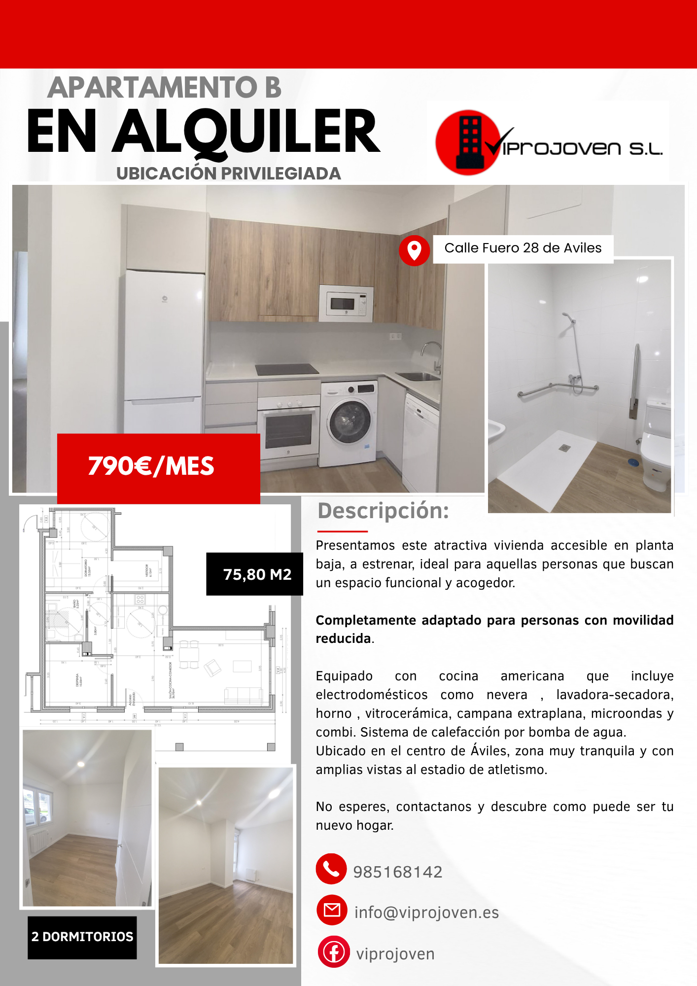 Vivienda planta baja adaptada 